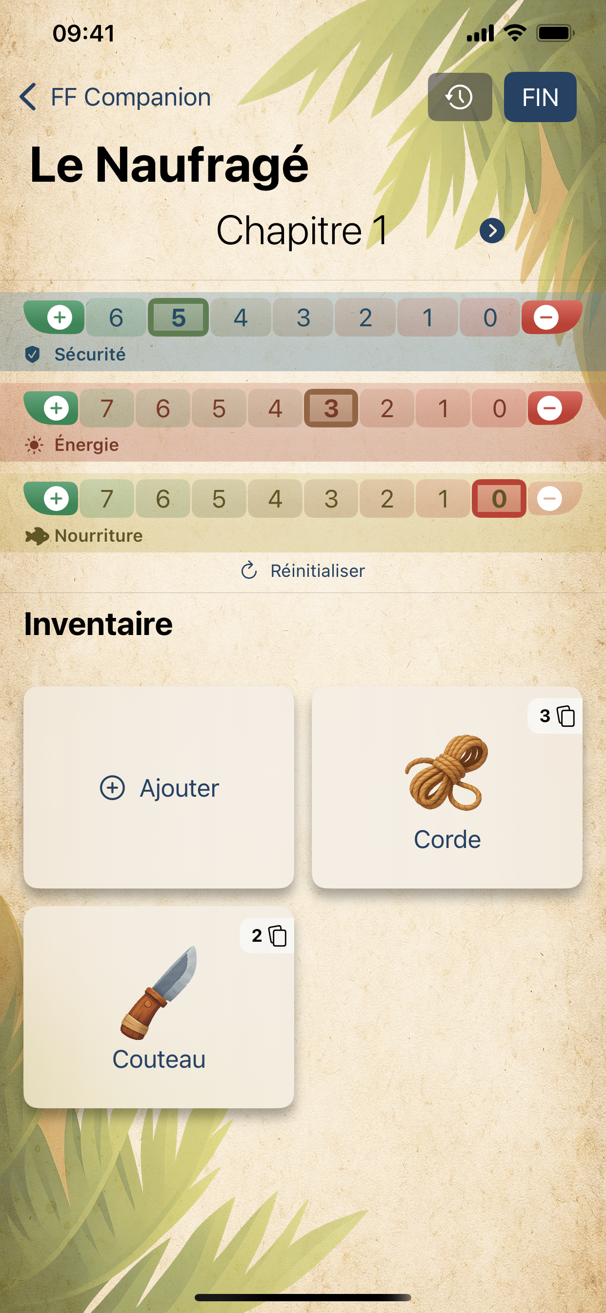 Capture écran partie